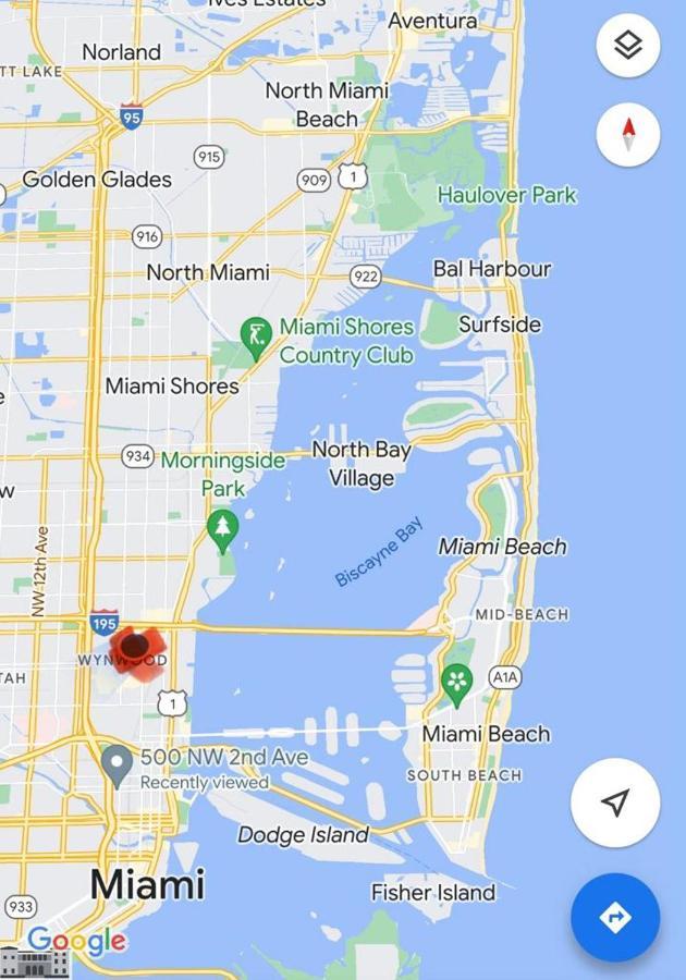 Nice Queen Bedroom - Best Location In Miami - Luggage Storage Service, Parking And Laundry エクステリア 写真